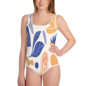 blue and orange drawings for summer